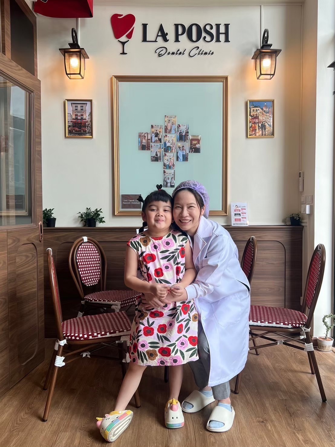 ผลงานในการจัดฟันกับหมอฟันเด็กที่ La Posh Clinic